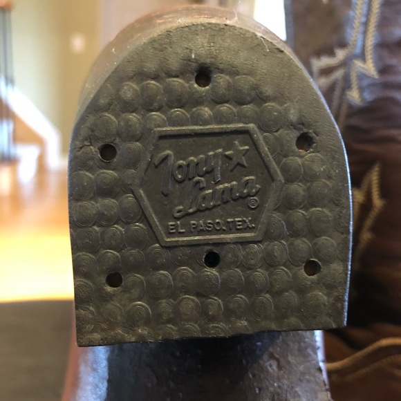 Tony Lama Cowboy Boots - Picture 2 of 10